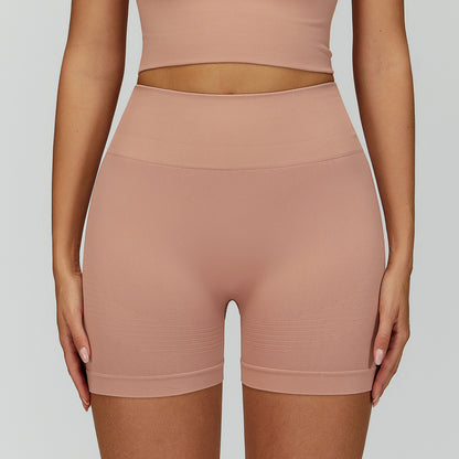 Tight high waisted yoga shorts