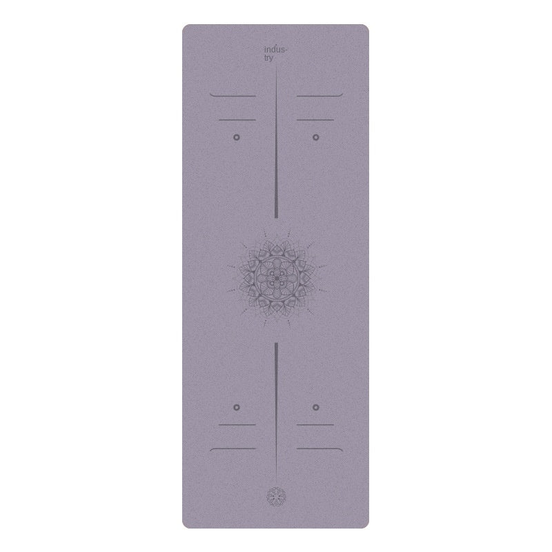 Matte PU Natural Rubber Yoga Mat Non-Slip Durable Shock-Absorbing Exercise Dance Fitness Premium Mat