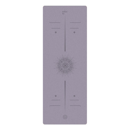 Matte PU Natural Rubber Yoga Mat Non-Slip Durable Shock-Absorbing Exercise Dance Fitness Premium Mat