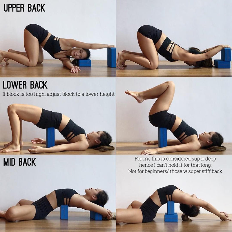 Yoga Blocks for Fitness and Body Shaping Workout
