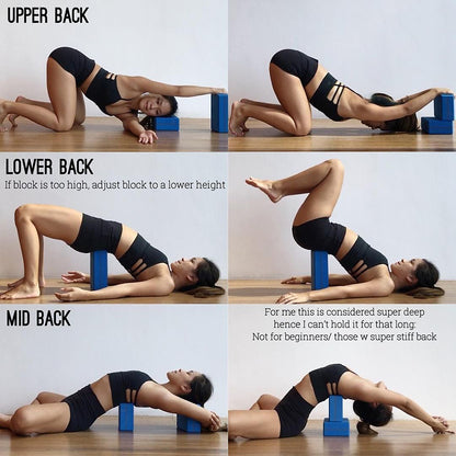Yoga Blocks for Fitness and Body Shaping Workout