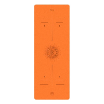 Matte PU Natural Rubber Yoga Mat Non-Slip Durable Shock-Absorbing Exercise Dance Fitness Premium Mat