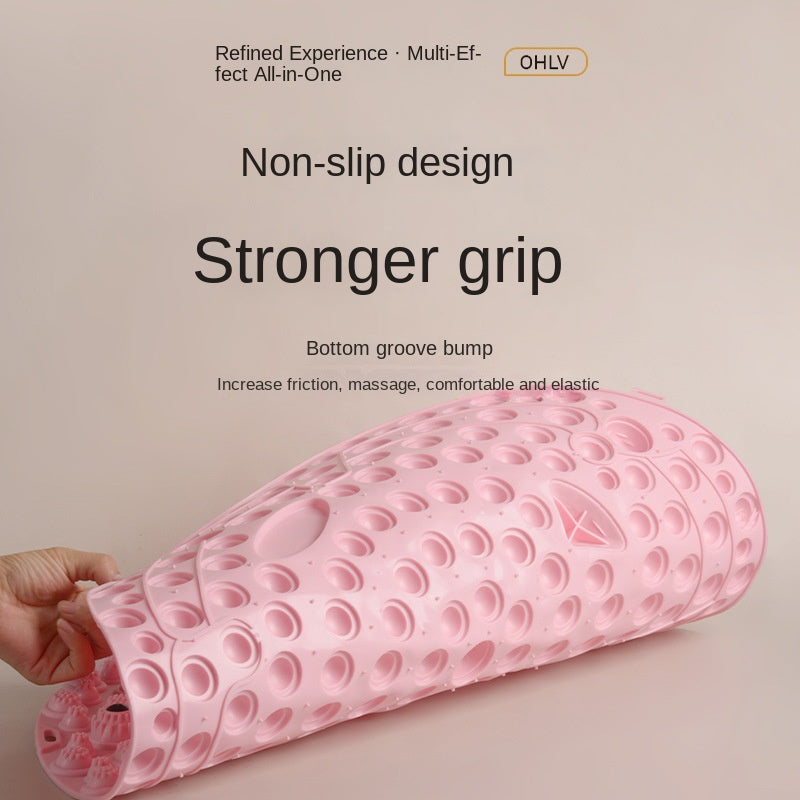Foot Reflexology Mat, Acupressure Foot Massage Pad for Plantar Meridian Relief, Non-Slip Foot Step Mat for Slow Jogging & Sole Pressure Point Therapy